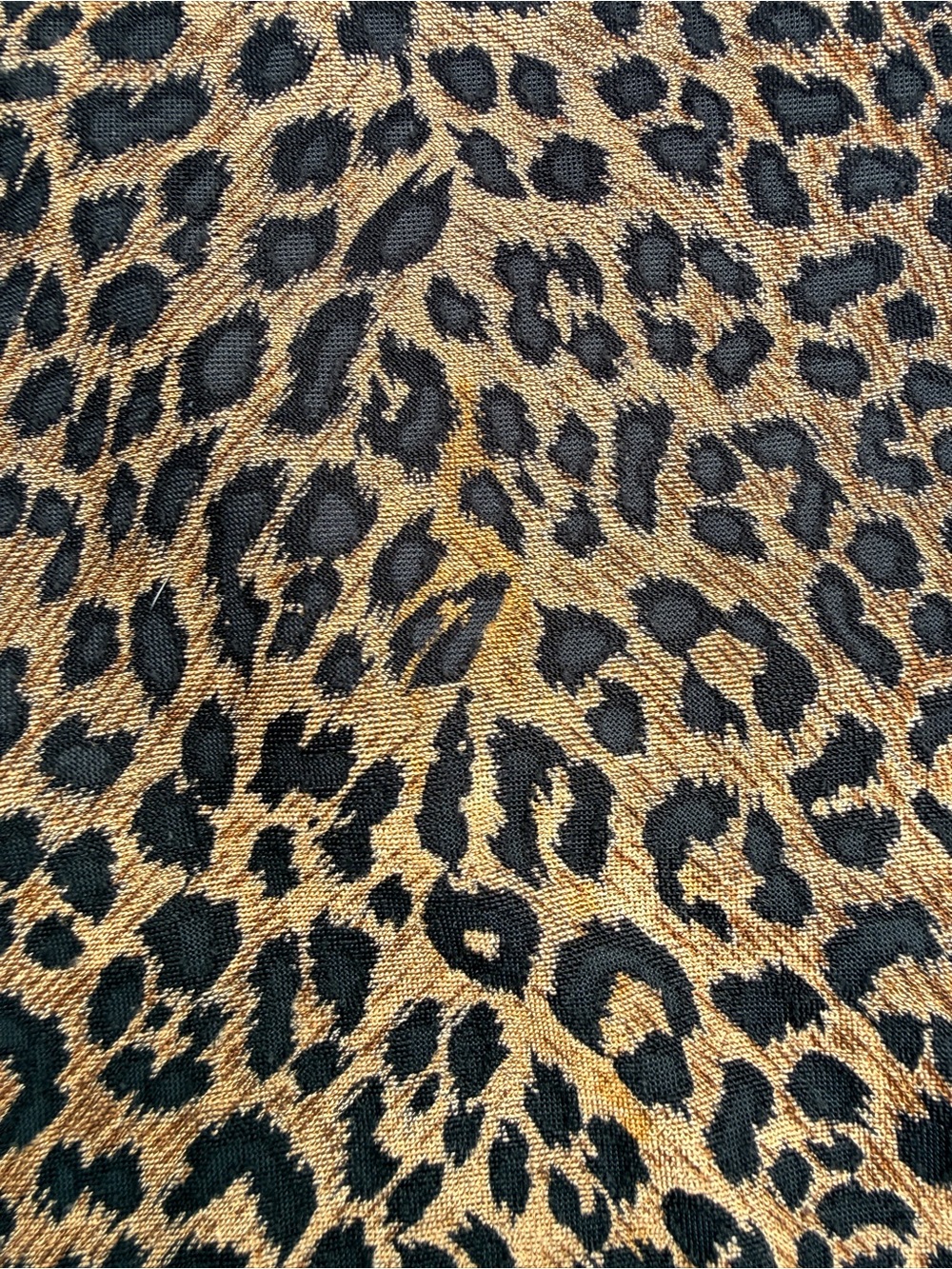 Vintage 80s 90s Cache Leopard Print Maxi Dress - Picture 9 of 11